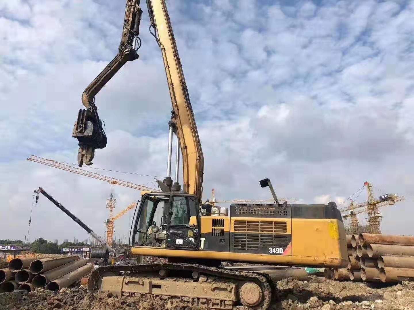 挖掘機(jī)打樁臂、打樁臂、挖掘機(jī)打樁臂廠家